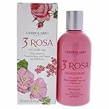 L'Erbolario 3 Bagnoschiuma Rosa