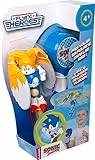 Lansay Flying Heroes Sonic - Statuetta volante e suono lanciatore, personaggi dei videogiochi, a partire dai 6 anni
