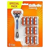 Gillette Fusion5 11 Lamette, Fino a 1 Mese di Rasatura