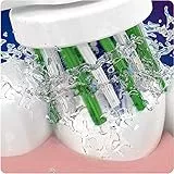 Oral-B Clean Maximiser Cross Action Testine Spazzolino Elettrico, 3D white, Azione Sbiancante, Confezione da 4 Pezzi, Bianco