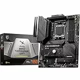 MSI MPG B650 TOMAHAWK WIFI Scheda madre, ATX - Supporta processori AMD Ryzen serie 7000, AM5-12 Duet Rail 80A VRM, DDR5 Memory Boost 6400+MHz/OC, 2 x PCIe 4.0 x16, 2 x M.2 Gen4, Wi-Fi 6E