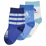 adidas, Graphic, Calzini (3 Paia), Team Royal Blue/Blue Fusion/White, Xs, Neonato