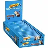 Powerbar 52% Protein Plus Chocolate Nut 20x50g - Barrette Proteiche a Basso Contenuto di Zuccheri