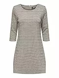 Only ONLBRILLIANT 3/4 Dress Noos Vestito, Dancer/Checks:Raya Check, S Donna