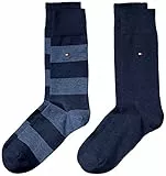 Tommy Hilfiger CLSSC SOCK, Calzini, Uomo, Blu (Jeans), 43-46