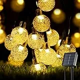 Catena Luminosa Esterno Solare, OxyLED 11M 60LED Luci Solari Esterno 8 Modalità Impermeabile IP65 Luci Stringa Solare Luci Solare Esterno per Giardino, Patio, Balcone, Recinzione, Festa