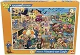 Goliath Toys- Vincent Van Gogh-Puzzle, Colore Giallo, Standard, 930586