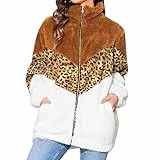 RYTEJFES Giacca in pile da donna, sottile, leggera, in pile, per l'autunno, per le mezze stagioni, per l'inverno, per le attività all'aria aperta, per l'inverno, a, L