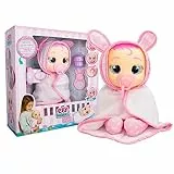Cry Babies Newborn Coney, Deluxe Interattiva Bambola Neonata con Braccialetto Elettronico Interattivo, Piange Lacrime Vere e Accessori per Bambini, Giocattolo Bambine e Bambini dai 18 Mesi in Su