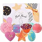 Bombe da Bagno Profumate, DUAIU Bath Bombs, Bombe da Bagno Bambini, Bombe da Doccia, Set Palle Effervescenti - Idee Regalo Donna Compleanno - Per Donna, Uomo, Bambini, Mamma - 6PCS