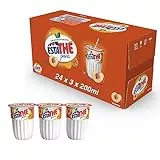 Estathé, Infuso di The al Pesca, 24 Confezioni da 3 Bicchierini Ciascuna, 14400 ml