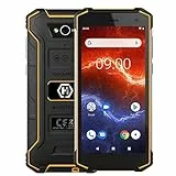 Hammer H Energy 2 Rugged Smartphone, Telefono Resistente Ip68 Impermeabile Cellulare Antiurto, Dual SIM, Batteria 5000mAh, NFC GPS, 3GB/32GB, 5,5' IPS, arancione