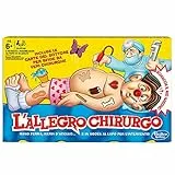 Hasbro Gaming L'Allegro Chirurgo, Gioco In Scatola, dai 6 Anni in Su, Multicolore, 39 x 4 x 24.1 cm