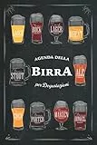 Agenda della Birra: Quaderno di degustazione con 100 schede dettagliate e indice personalizzabile per annotare le tue degustazioni. Idea Regalo Sommelier | 6x9 Soft Cover