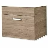 PELIPAL - Mobile sottolavabo in rovere San Remo, riproduzione trasversale, 44,5 x 63 x 50 cm