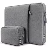 ZYB Custodia PC Portatil 14 Pollici,Custodia Laptop Notebook 14 Pollici per 2023 MacBook Air 15 M2,14'' Lenovo ThinkPad IdeaPad Chromebook Acer DELL HP,15'' Mac Pro Surface Laptop-Grigio Scuro