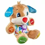 Fisher-Price il Cagnolino Smart Stages Ridi & Impara, Morbido Peluche Educativo per Imparare le Prime Paroline, con 75+ Canzoni, Luci e Melodie, Giocattolo per Bambini, 6+ Mesi, Fpm51