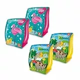 Mondo Toys - Fantasy Arm Bands - Braccioli di Sicurezza per bambini - Materiale PVC - Adatti a bambini da 2 a 6 anni con Peso 6-20 kg - 16707, multicolore, taglia unica