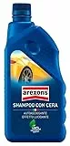 Generico AREXONS 8358 Shampoo con Cera AUTOASCIUGANTE per Cura Parti Esterne ED Interne Auto E Moto.Nuova Formula. Confezione 1 LITRO
