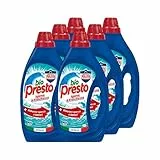 Bio Presto Liquido, Detersivo Lavatrice, Igiene e Freschezza, Confezione Risparmio 6 x 19 Lavaggi, 114 Lavaggi