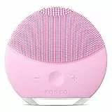 FOREO LUNA Mini 2 Plus Compact Detergente e Rassodante Dispositivo Massaggio Viso per tutti i tipi di pelle, Pearl Pink