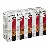 Caffitaly System, 100 Capsule Caffè Intenso, Espresso Vivace, per Macchine Originali Caffitaly, con Note Aromatiche Fruttate, Arabica e Robusta, Intensità 8/10, Tostatura Media