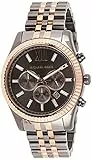 Michael Kors Orologio Lexington da uomo, movimento cronografo al quarzo, cassa in acciaio inossidabile da 44 mm con bracciale in acciaio inossidabile, MK8561