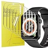 Blueshaweu Pellicola protettiva compatibile con FeipuQu Smartwatch R30 Pro 1,83', HD trasparente, pellicola protettiva flessibile in TPU [6 pezzi] per smartwatch FeipuQu R30 Pro (trasparente)