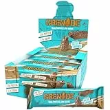 Grenade Barretta Proteica a Basso Contenuto di Carboidrati - Chocolate Chip Salted Caramel, 12 x 60 g