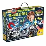Lisciani- I'm a Genius Scienza in Casa Magnetismo, Ferro di Cavallo, Dischetti Magnetici, Multicolore, 97517