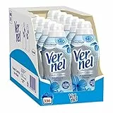 Vernel Fresh Control Ammorbidente Neutralizza Odori, profumazione Freschezza Glaciale, Confezione da 12 x 700 ml