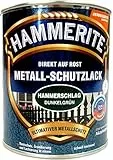 Hammerite, Metall-vernice protettiva martello apoplessia, 0,75 litro - verde scuro