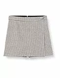 Pinko Salento Short Vichy Stretch, Pantaloncini Donna, Gc1_blu/Ecru, 48