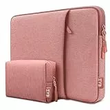 ZYB Custodia PC Portatil 14 Pollici,Custodia Laptop Notebook 14 Pollici per 2023 MacBook Air 15 M2 A2941,14'' Lenovo ThinkPad IdeaPad Ultrabook Chromebook Acer DELL HP,15'' Mac Pro Surface Laptop-Rosa