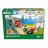 BRIO World - Starter Set Ferrovia, Gioco Educativo per Bambini
