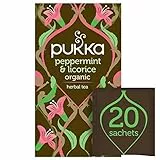 Pukka Herbs | Peppermint & Licorice | Tisana Biologica | 20 filtri