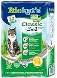 Biokat's - lettiera per gatti “Classic Fresh”, 3 in 1, con profumo primaverile, con granulato in 3 diverse dimensioni, 1 sacco (10 l)