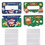 40 pezzi divertenti biglietti natalizi gr atta e gratta e vinci per bambini, adulti, biglietti della lotteria per vacanze, giochi con gratta e vinci, forniture per feste di Natale (stile 1)