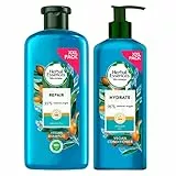 Herbal Essences Shampoo e balsamo vegano all'olio di argan del Marocco per capelli secchi e danneggiati, shampoo e balsamo all'olio di argan, confezione XXL, 1145 ml