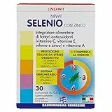 Newit Selenio con Zinco Lineawit, Integratore Alimentare, 30 Compresse, 18 g