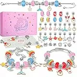 BIIB Kit per Braccialetti Bambina, Regalo Bambina 8-12 Anni, Gioielli Bambina, Idee Regalo Ragazza per Ragazze, Idee Regalo Natale Originali, Regalo Compleanno