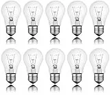 Spectrum W0J80564 Set di 10 Lampadine da 100 W E27