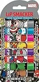 Lip Smacker Marvel Collection, The Avengers Party Pack, 8 Balsami Labbra aromatizzati per Bambini ispirati ai Supereroi Avengers, Idratanti e Rinfrescanti