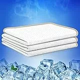 KANKAEU Coperta Estiva 200x230 cm, Coperta Refrigerante Letto,Coperta Estiva Matrimoniale, Assorbente del Sudore e Traspirante, Coperta Rinfrescante Letto, Mantiene Fresco Tutta La Notte, Bianco