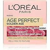 L'Oréal Paris Crema Viso Giorno Age Perfect Golden Age, Trattamento Fortificante, Adatto a Pelli Mature, 50 ml