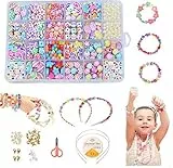Lrikas Perline per Bracciali e Gioielli Fai da Te Collane per Bambini Regalo per Ragazze