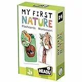 Headu Flashcards My First Nature Montessori Le Mie Prime Scoperte Mu27842 Gioco Educativo Per Bambini 2-4 Anni Made In Italy