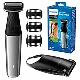 Philips Rasoi Elettrici Bg5020/15 Bodygroom Series 5000 Rasoio Corpo, Grigio Nero, ‎4.8 x 3.3 x 17 cm; 120 grammi
