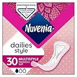Nuvenia - Proteggi Slip Multistyle Ripiegati Freschezza Quotidiana - Ottima Protezione e Bordi Flessibili - Confezione da 30 Salva Slip