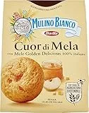 Mulino Bianco Cuor di Mela Biscotti con Confettura di Mela Frollini dal Cuore Morbido e Profumato 300gr